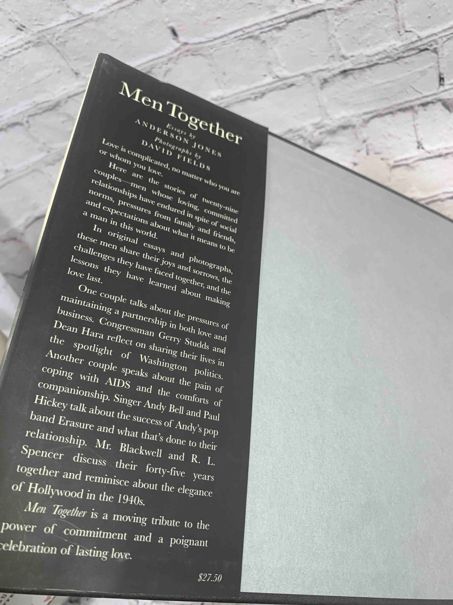 Men Together: Portraits Of Love, Commitment, And Life