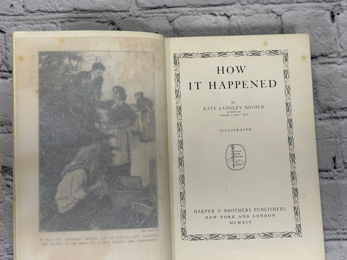 How It Happened by Kate Langley Bosher [1914]