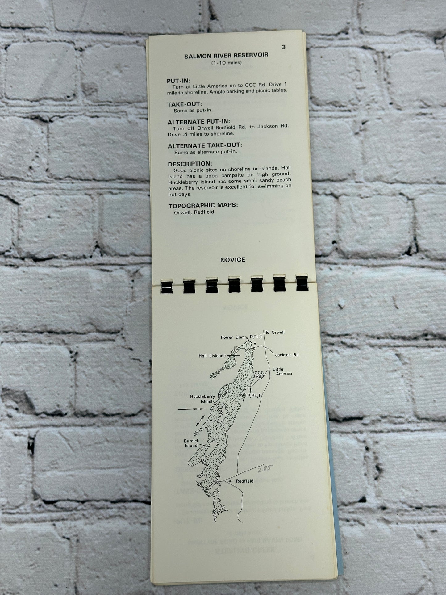 Central New York Canoe Routes By Ka-Na-Wa-Ke Canoe Club Syracuse, NY [1981]