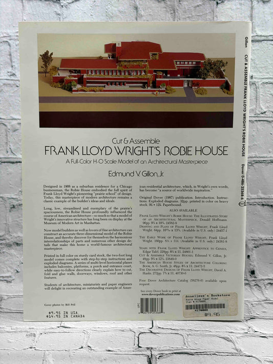 Cut & Assemble Frank Lloyd Wright's Robie House