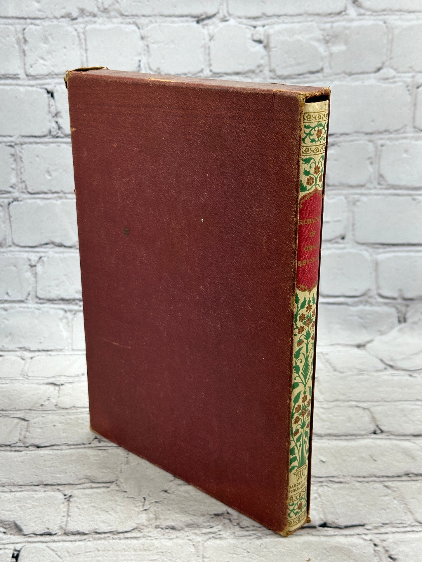 The Rubaiyat of Omar Khayyam Illustrated by Edmund Dulac W/Slipcase [1937]