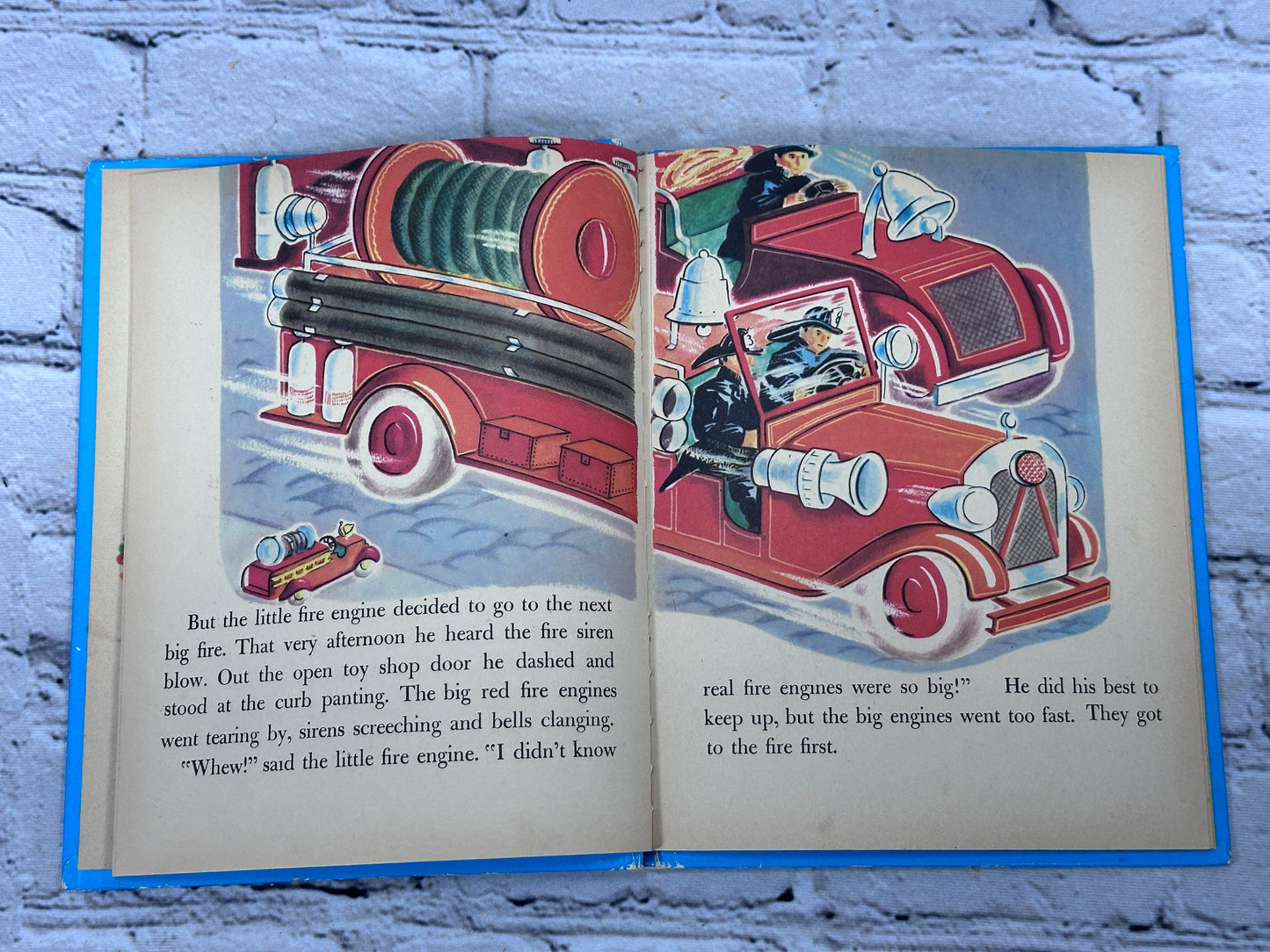 The Too Little Fire Engine by Jane Flory [Wonder Books · 1950]