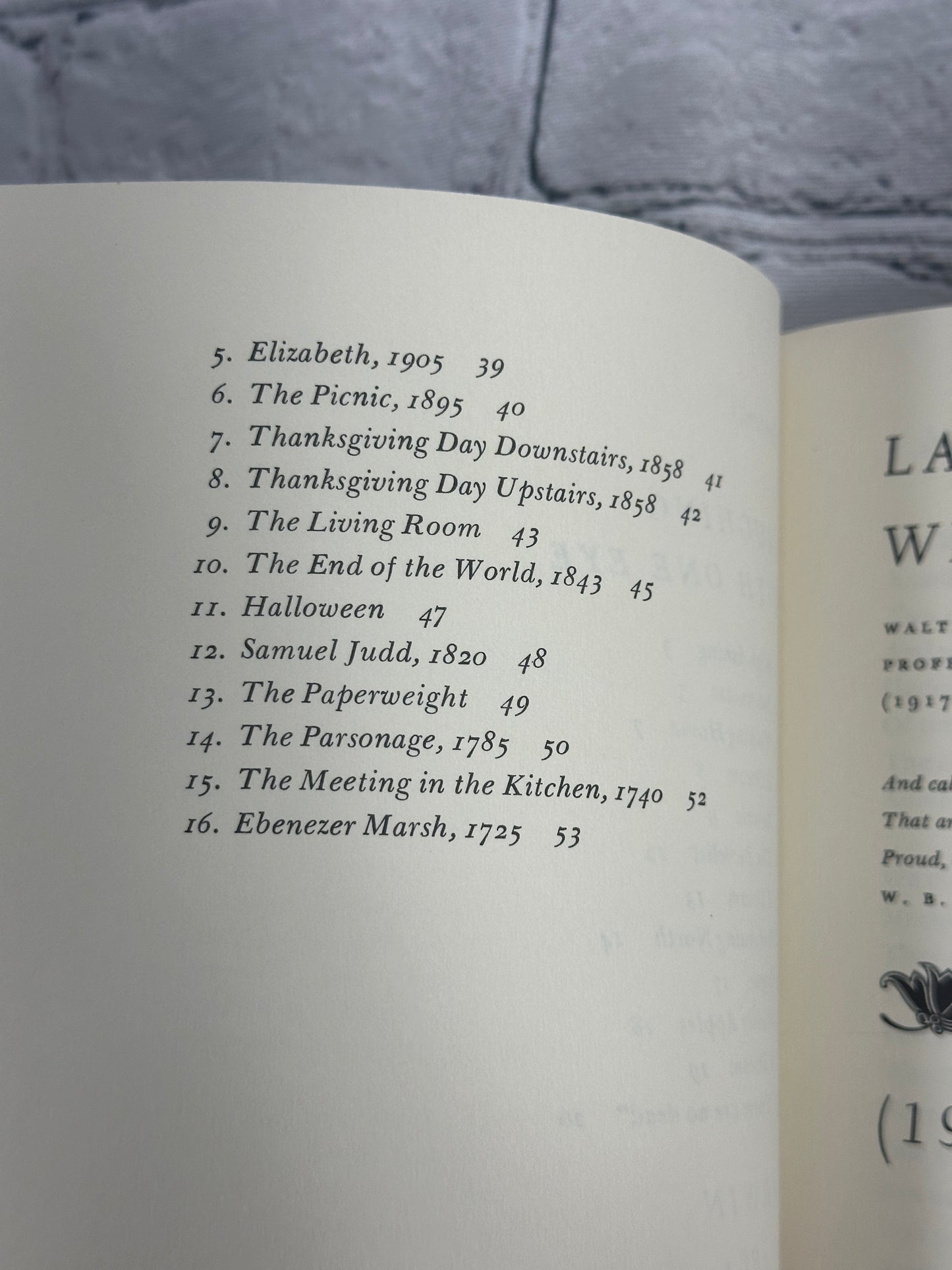 Portraits and Elegies By Gjertrud Schnackenberg [1986]