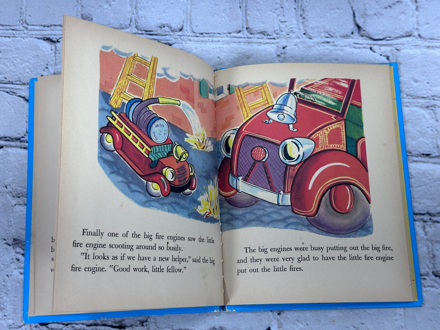 The Too Little Fire Engine by Jane Flory [Wonder Books · 1950]