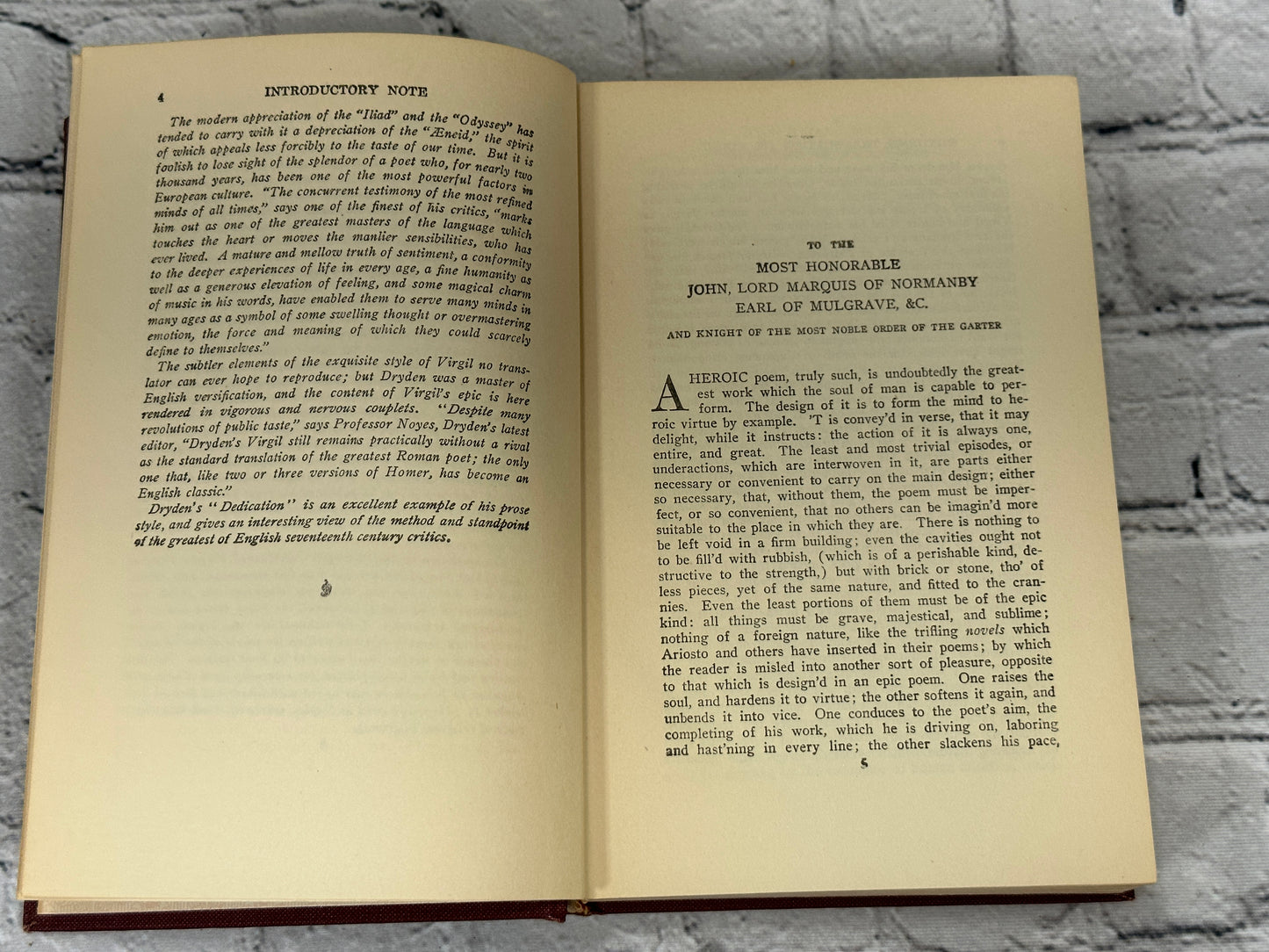 Aeneid by Virgil Harvard Classics Five Foot Shelf of Books Volume 13 [1909]