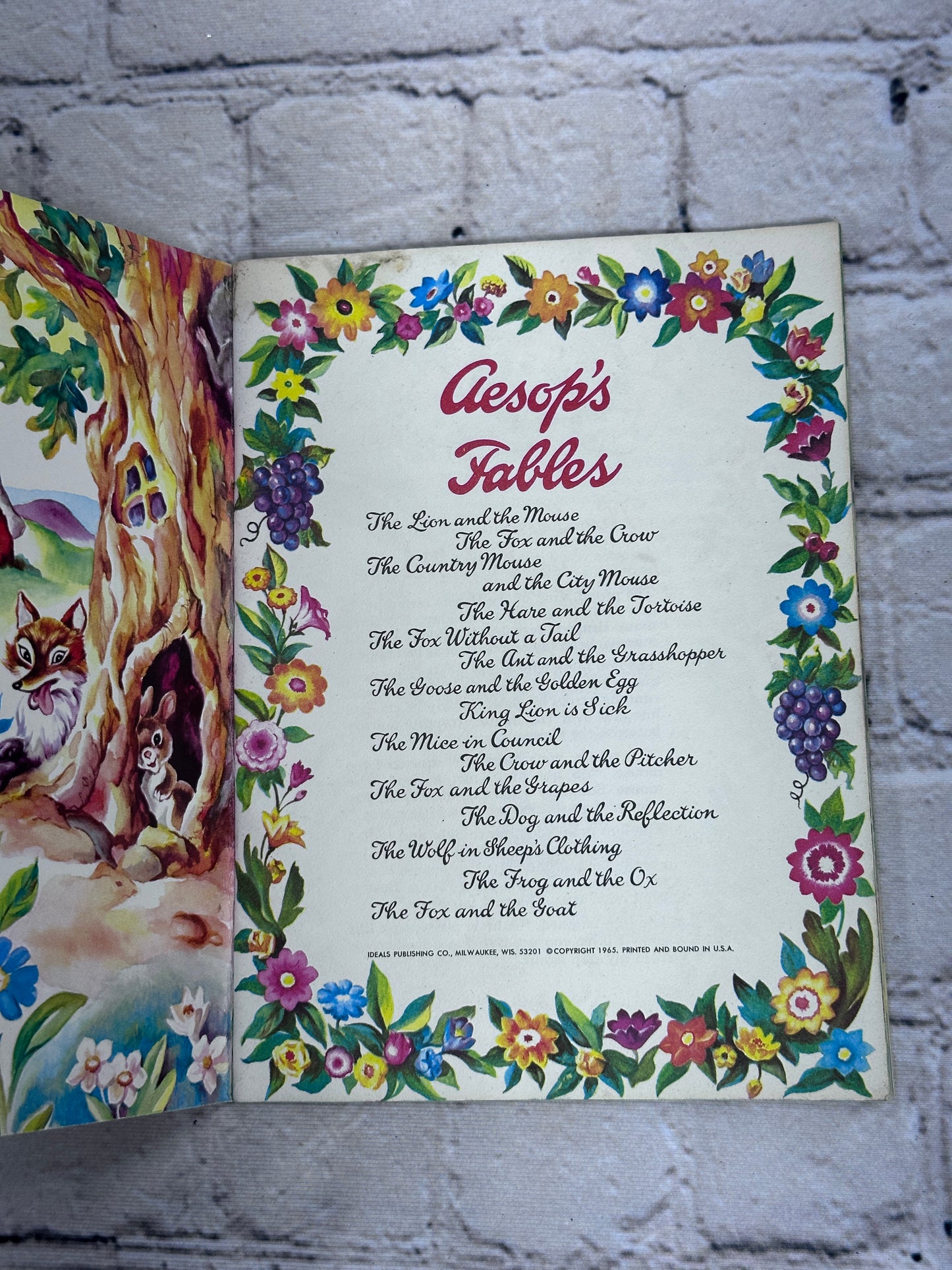 Aesop's Fables [Ideals Publishing · 1965]