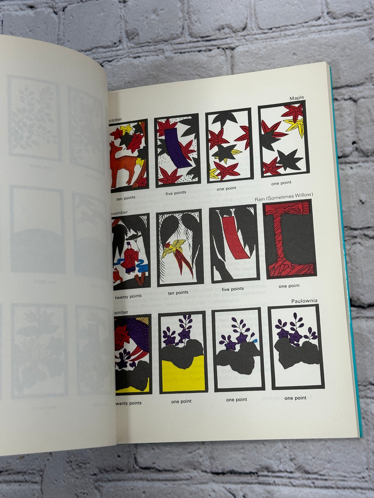 Hanafuda: The Flower Card Game Compiled by Japan Publications [1988 · 8th Print]