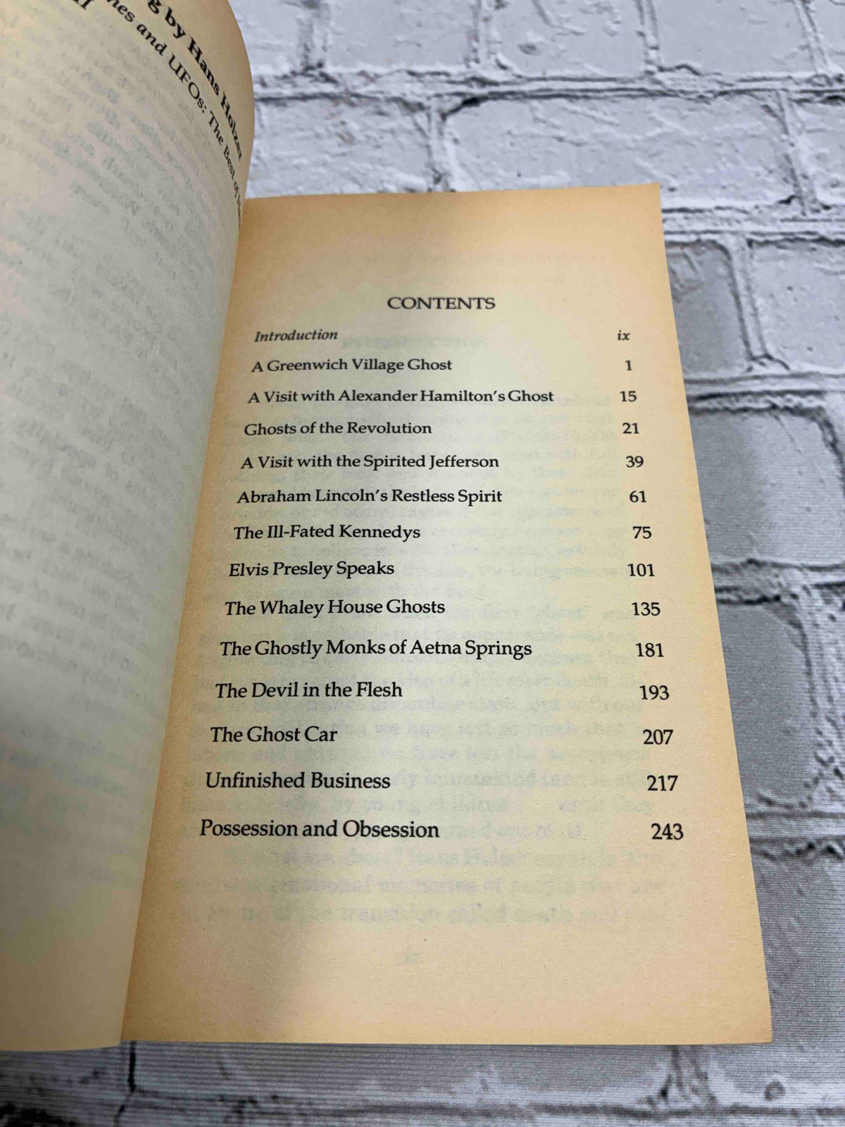 Ghosts, Hauntings and Possessions: The Best of Hans Holzer, Book 1