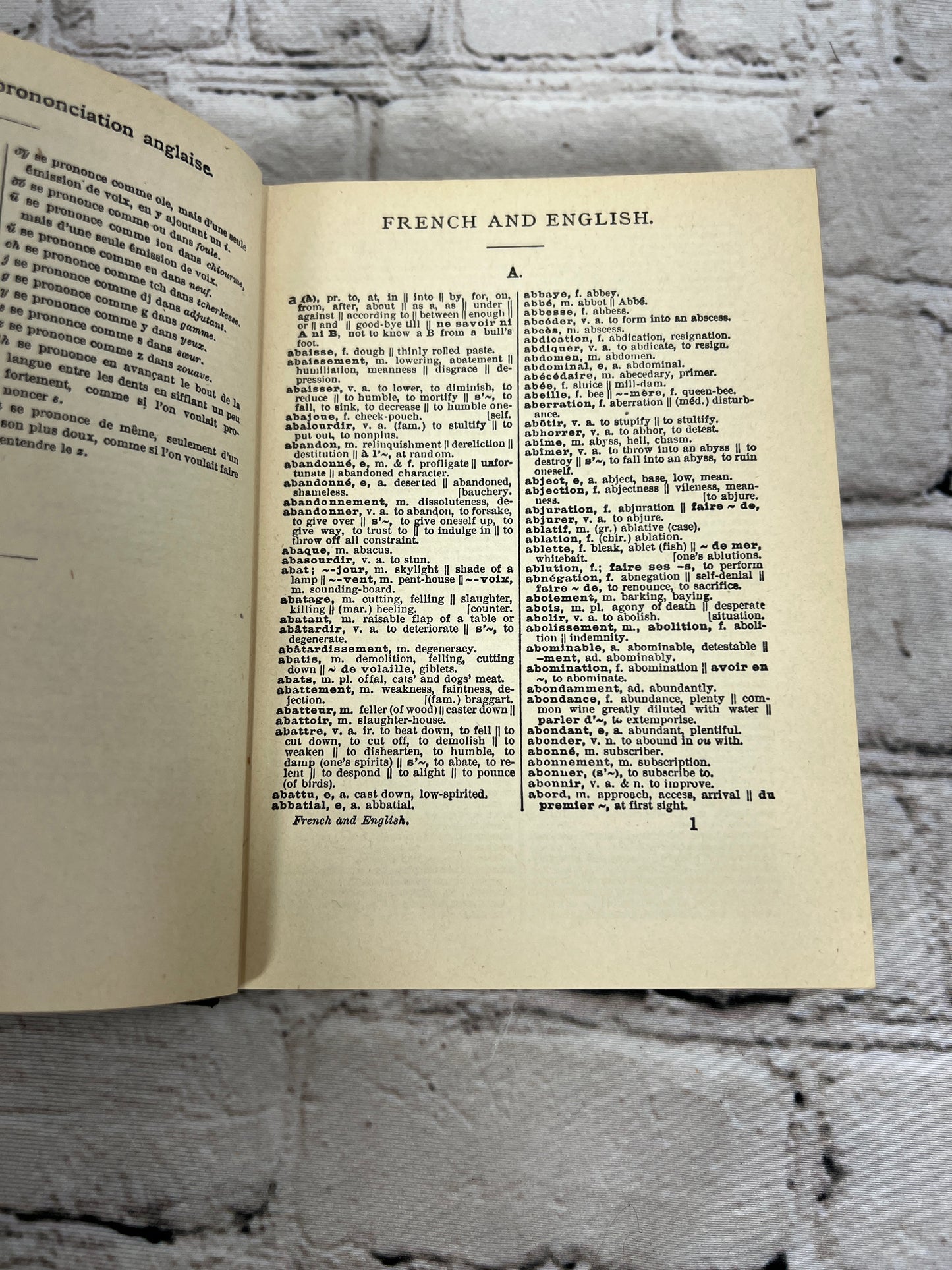 French English Dictionary By J. E. Wessely [Junior Classic Series · 1929]