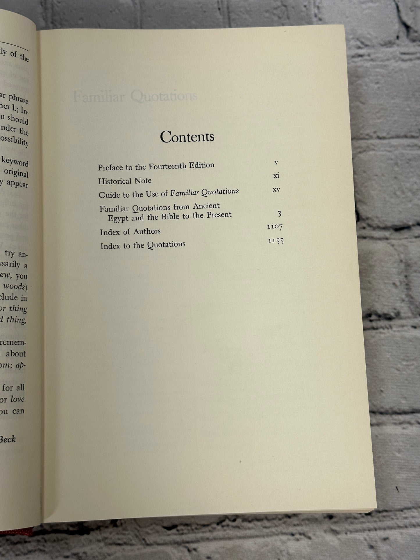 Bartlett's Familiar Quotations by John Bartlett [1968 · Fourteenth Edition]