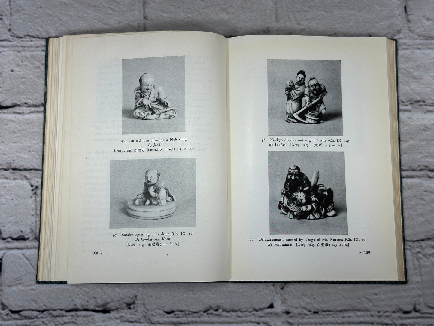 Netsuke: A Miniture Art of Japan by Yuzuru Okada [Tourist Library vol 14 · 1953]