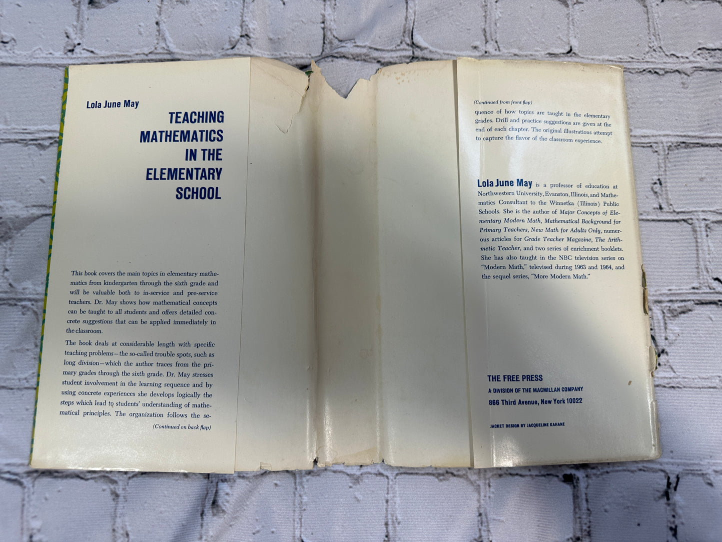 Teaching Mathematics in the Elementary School by Lola June May [1970 · 1st Print]