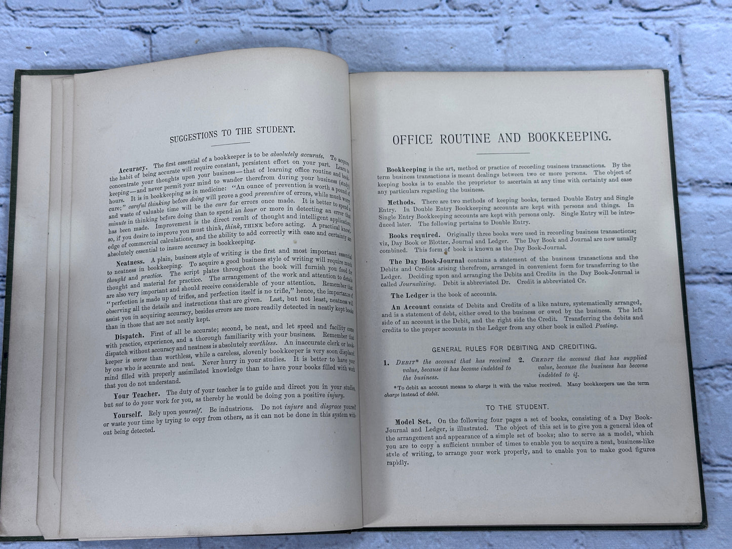 Office Routine and Bookkeeping by G. Schwartz [Williams & Rogers Series · 1897]