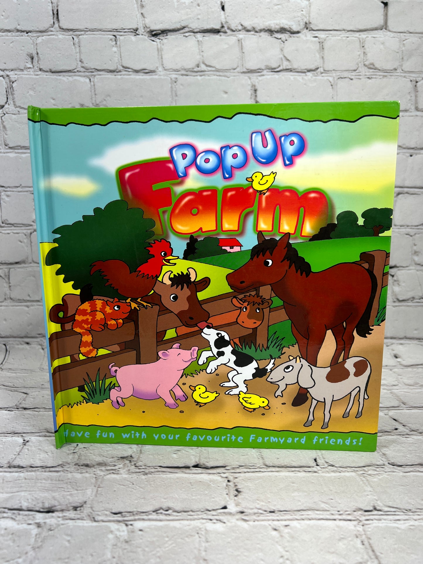 Pop Up Farm By Richard Deverell [3-D Animal Pop Ups · 2002]