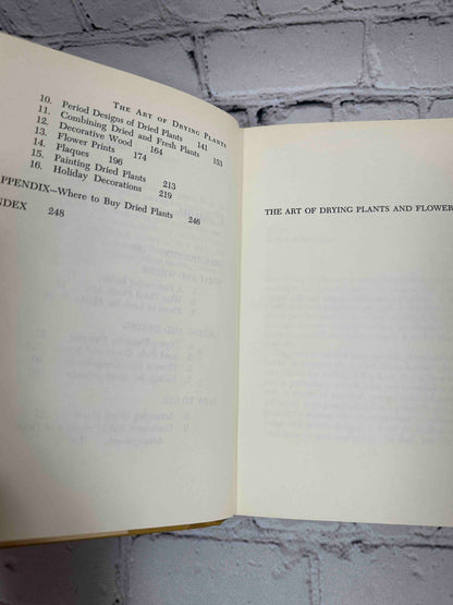 The Art of Drying Plants and Flowers