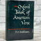 The Oxford Book of American Verse by F.O. Matthiessen [1950]