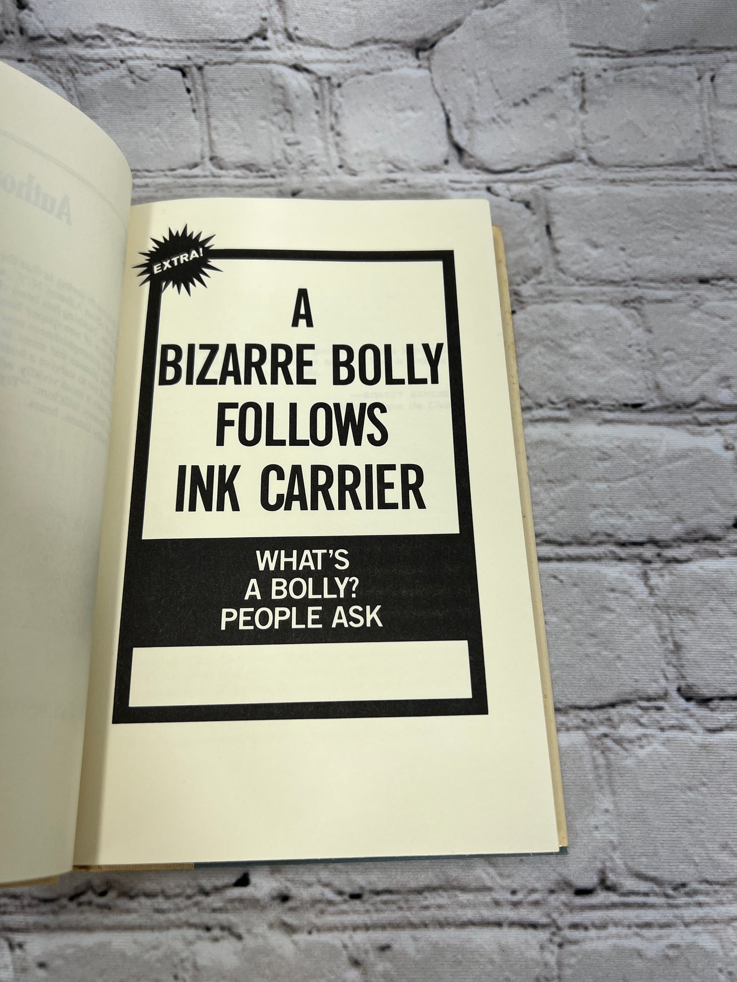 The Ink Truck by William Kennedy [1984]
