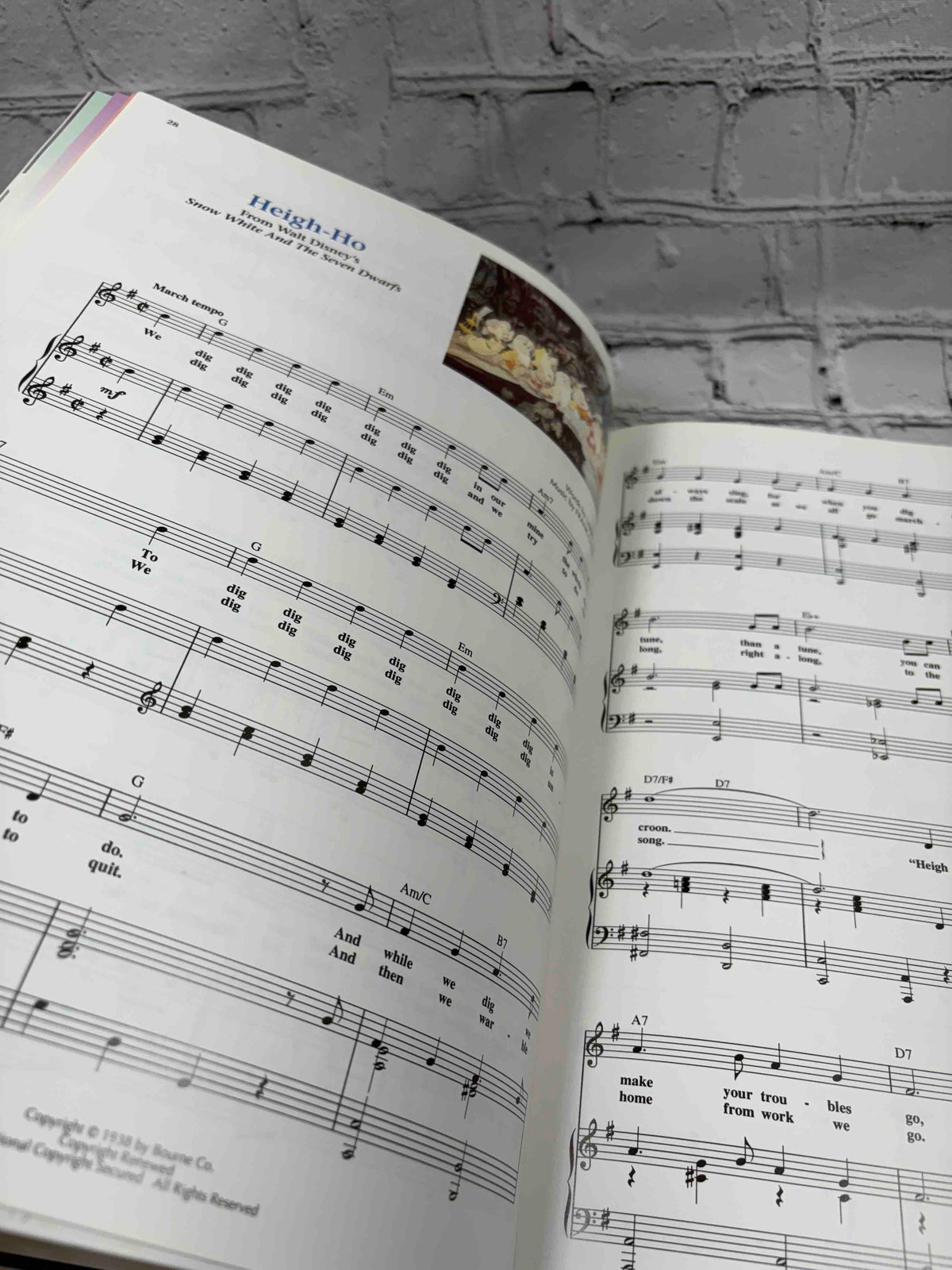 The Illustrated Treasury of Disney Songs
