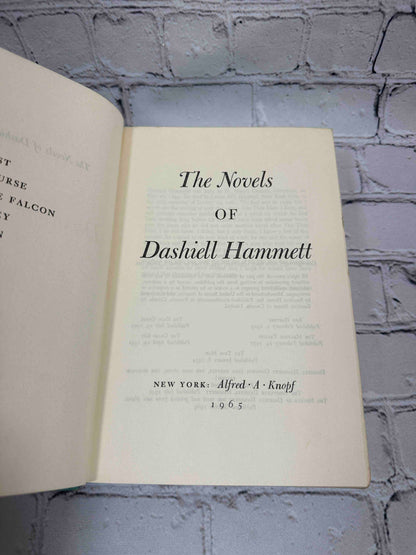 The Novels of Dashiell Hammett