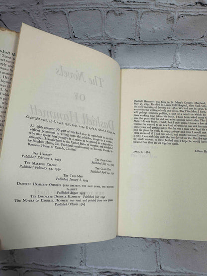 The Novels of Dashiell Hammett