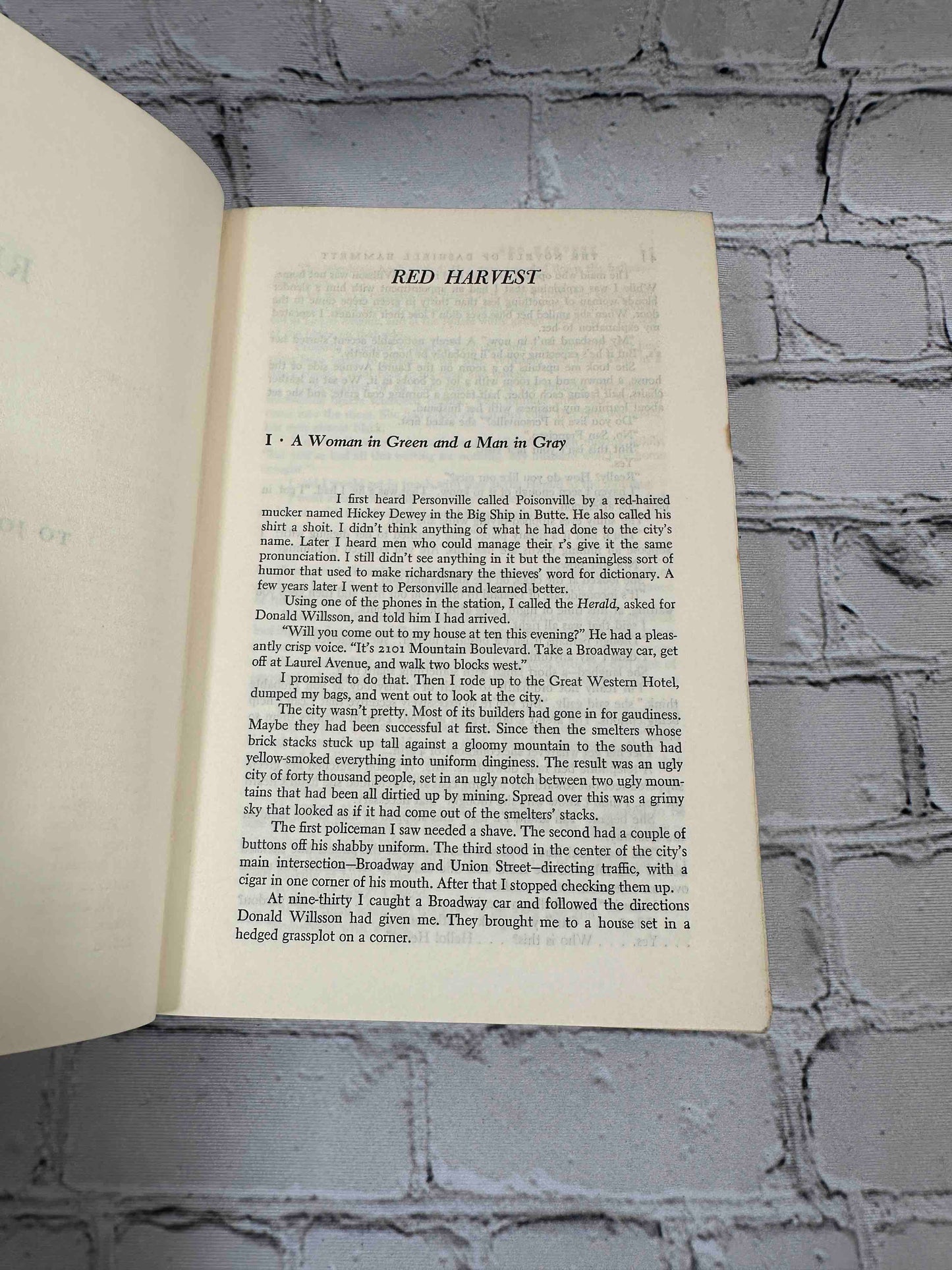 The Novels of Dashiell Hammett