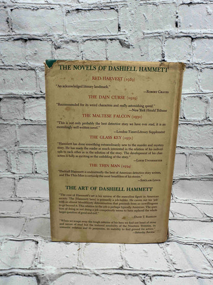 The Novels of Dashiell Hammett
