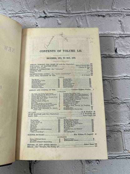 Harper Magazine Volume 52 (December 1875 - May 1876)