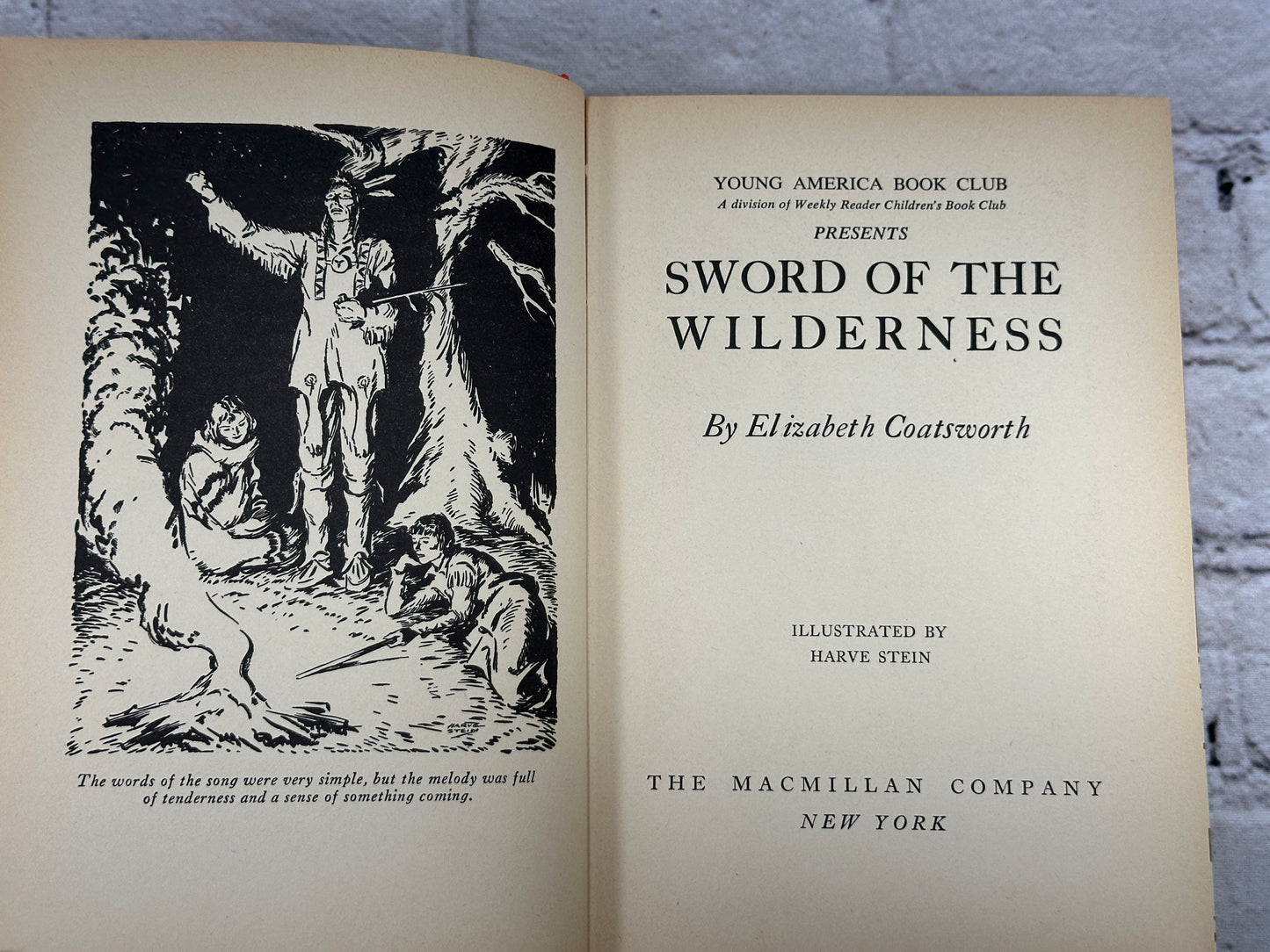 Sword of the Wilderness by Elizabeth Coatsworth [1936]