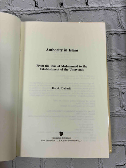 Authority in Islam: From the Rise of Mohammad to the Establishment of the Umayyads