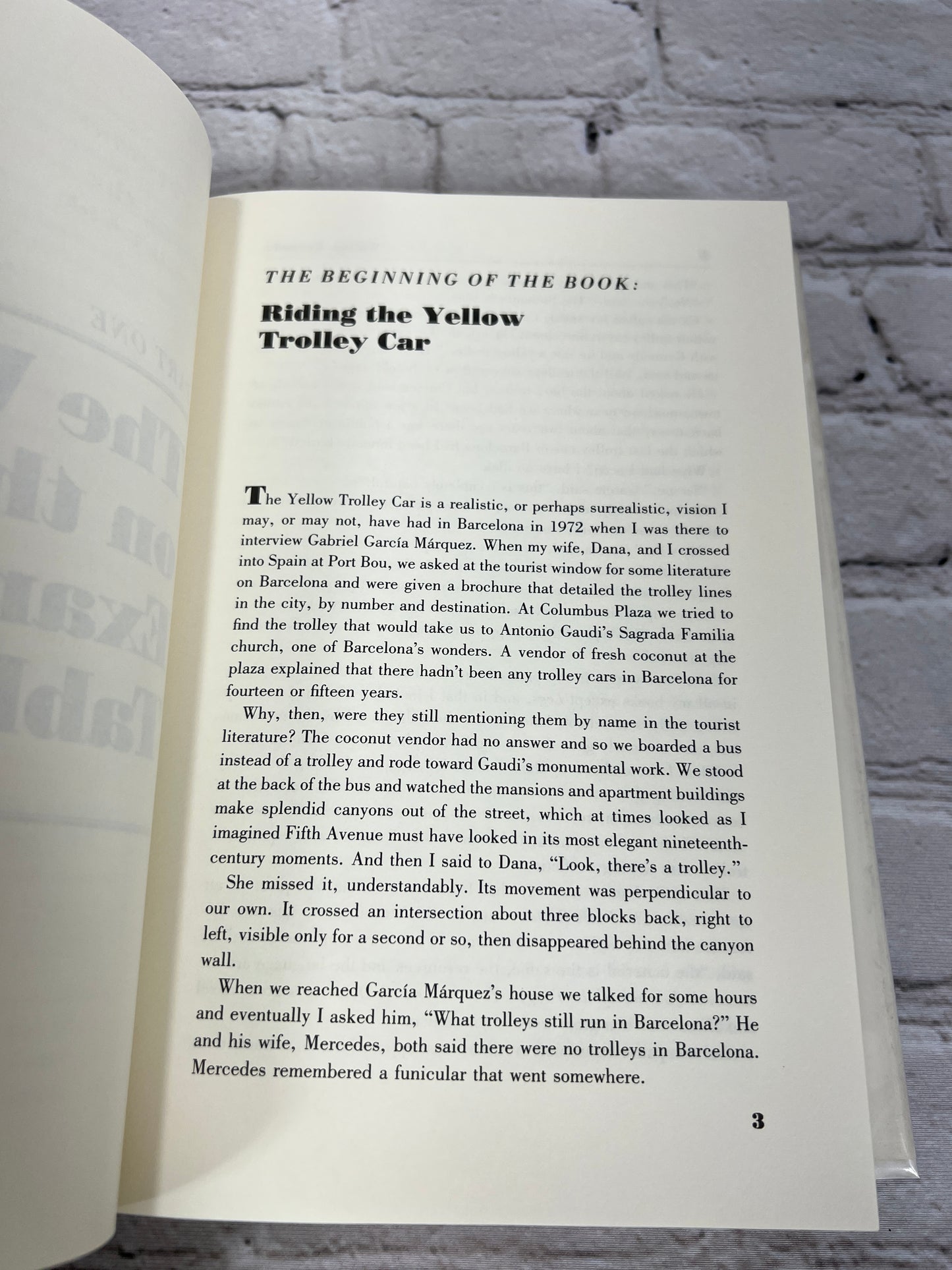 Riding the Yellow Trolley Car by William Kennedy [1st Print · 1993]