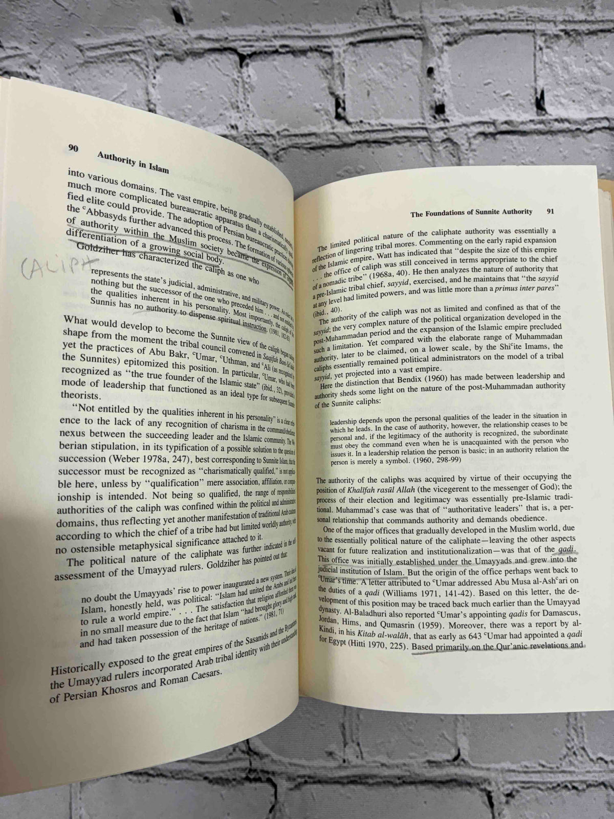 Authority in Islam: From the Rise of Mohammad to the Establishment of the Umayyads