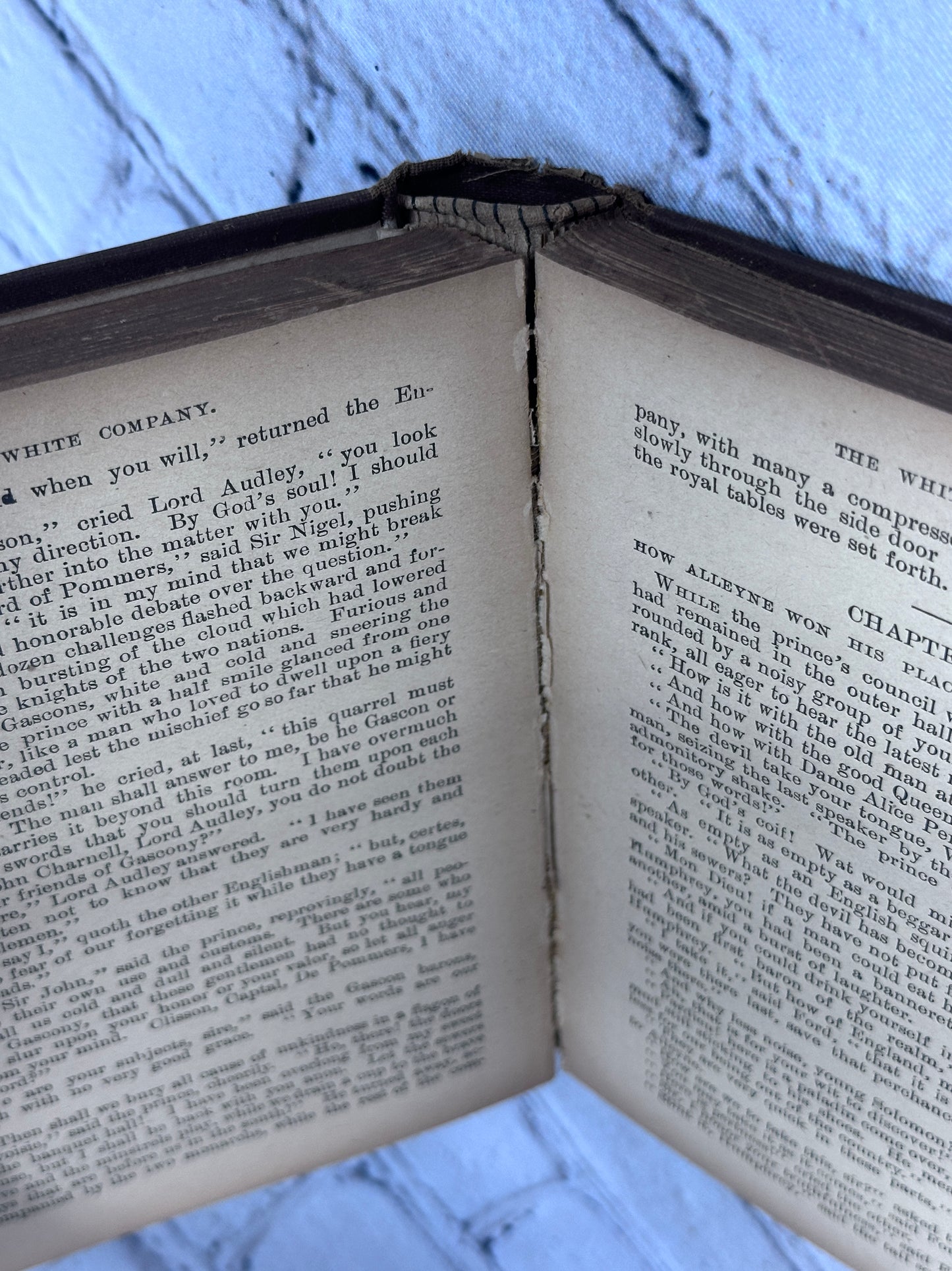 The White Company by A. Conan Doyle [1st Edition · 1897]