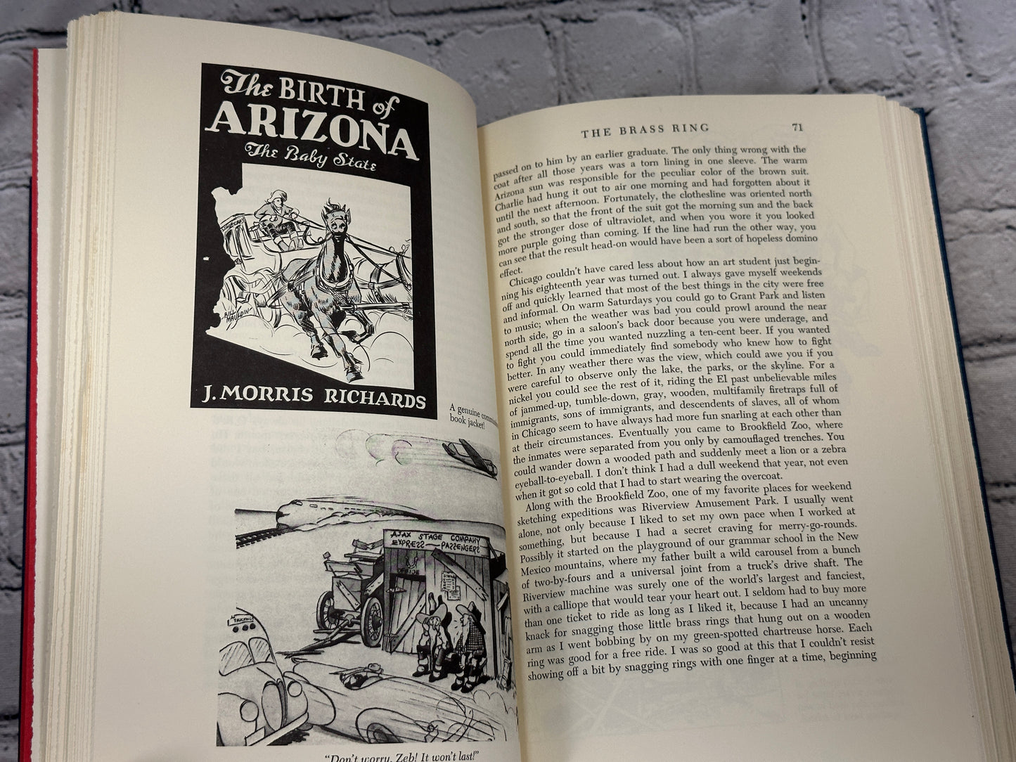 The Brass Ring by Bill Mauldin [1971 · 1st Ed. · W. W. Norton & Company]