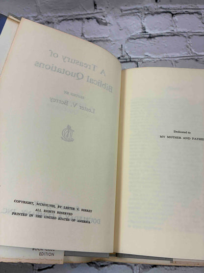 The Treasury of Biblical Quotations