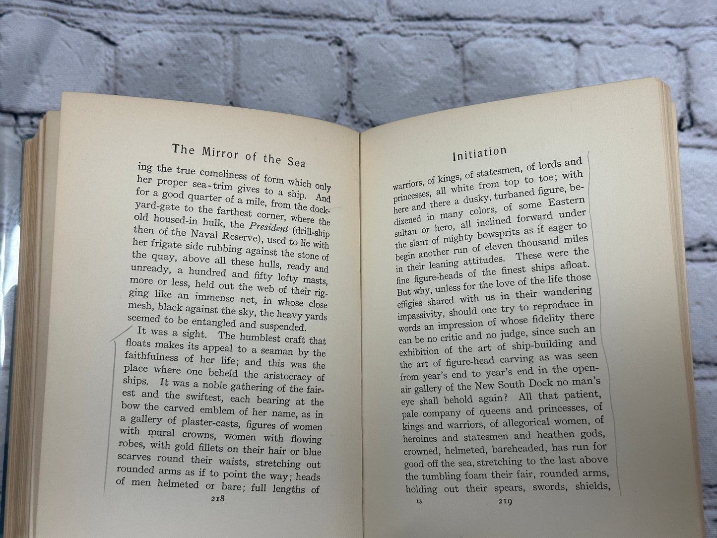 The Mirror of the Sea By Joseph Conrad [1st American Edition · 1906]