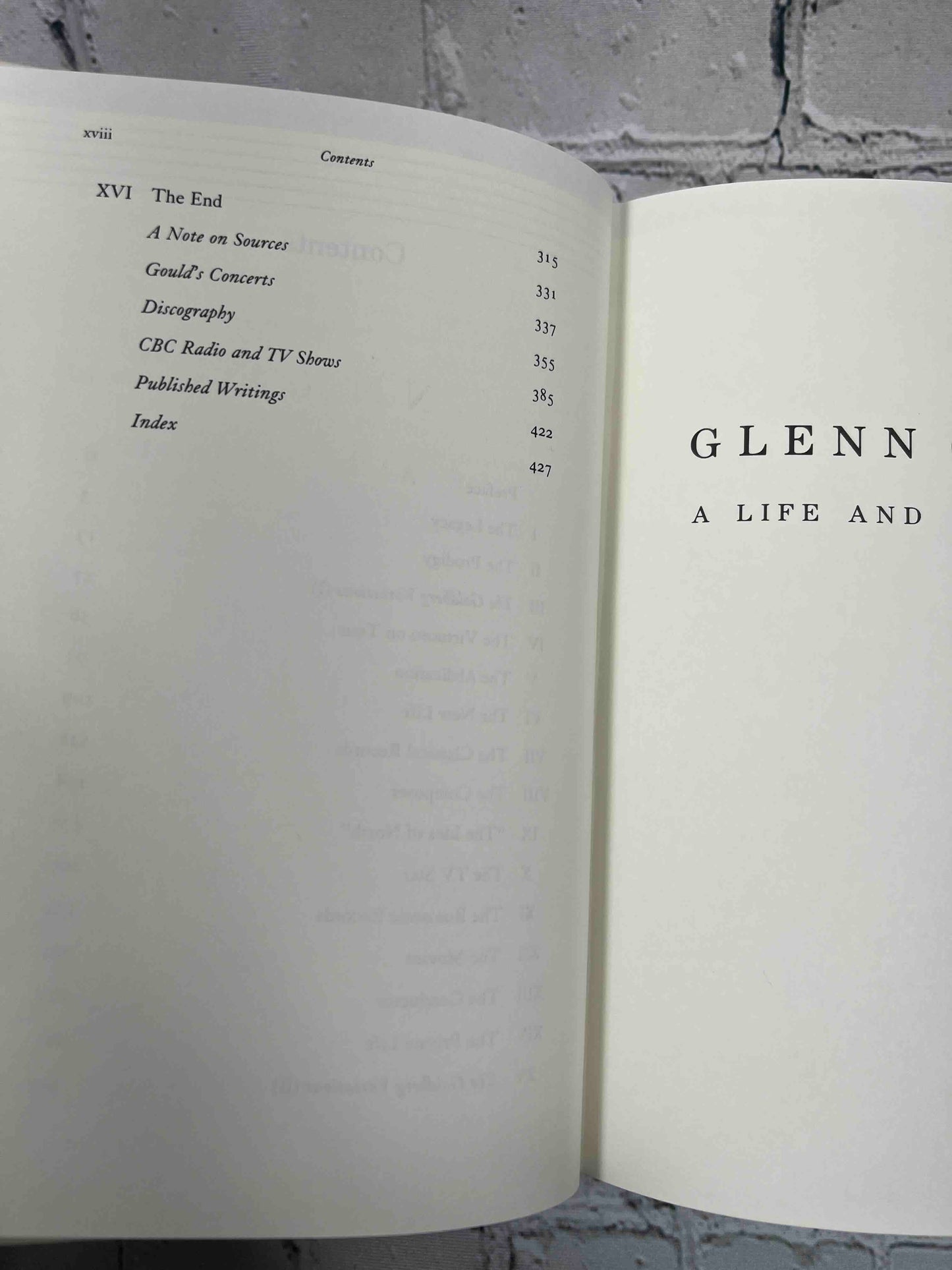Glenn Gould: A Life and Variations