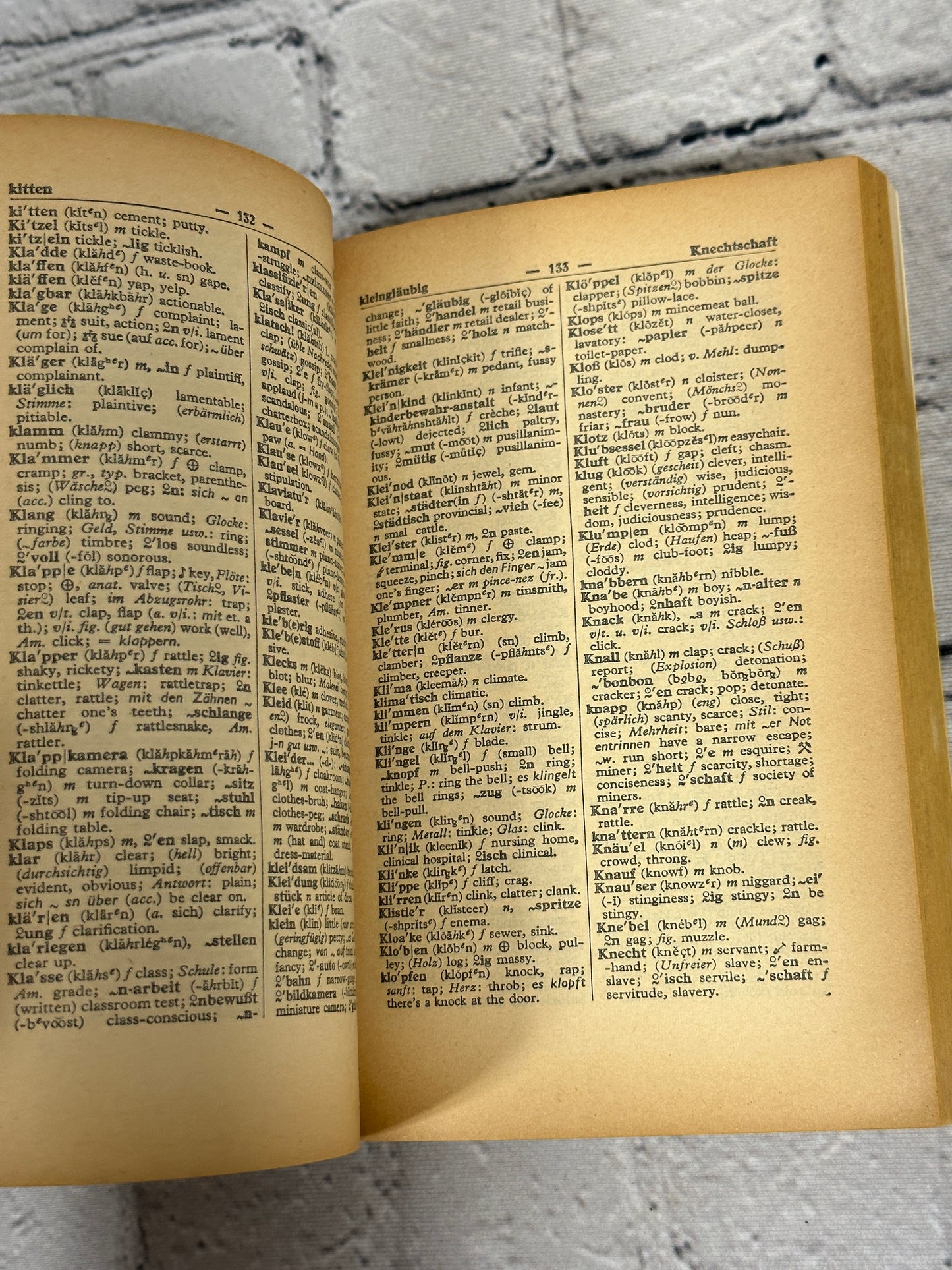 Langenscheidt's German-English English - German Dictionary [1961]