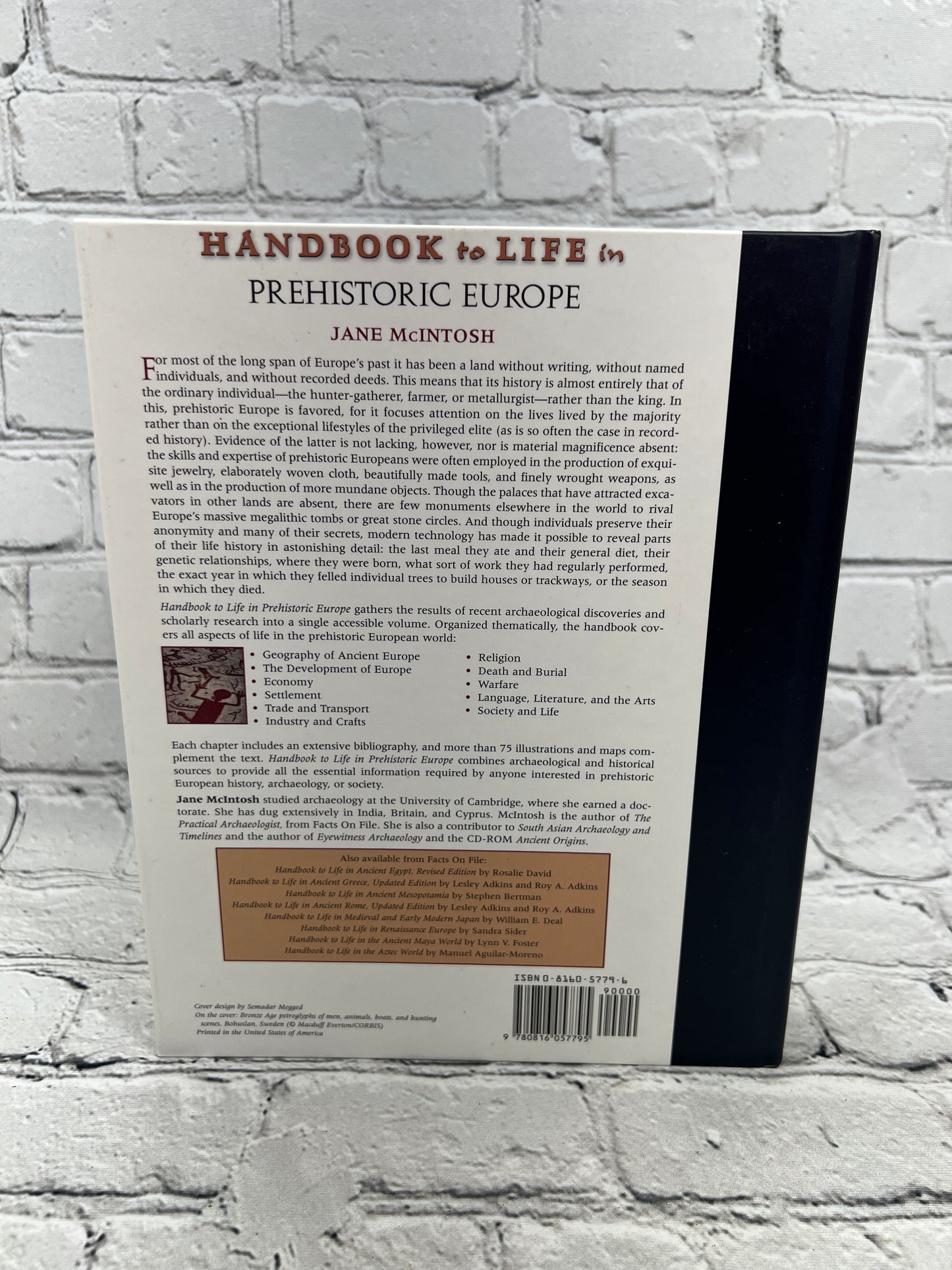 Handbook to Life in Prehistoric Europe by Jane R. McIntosh [2006 · 1st Edition]