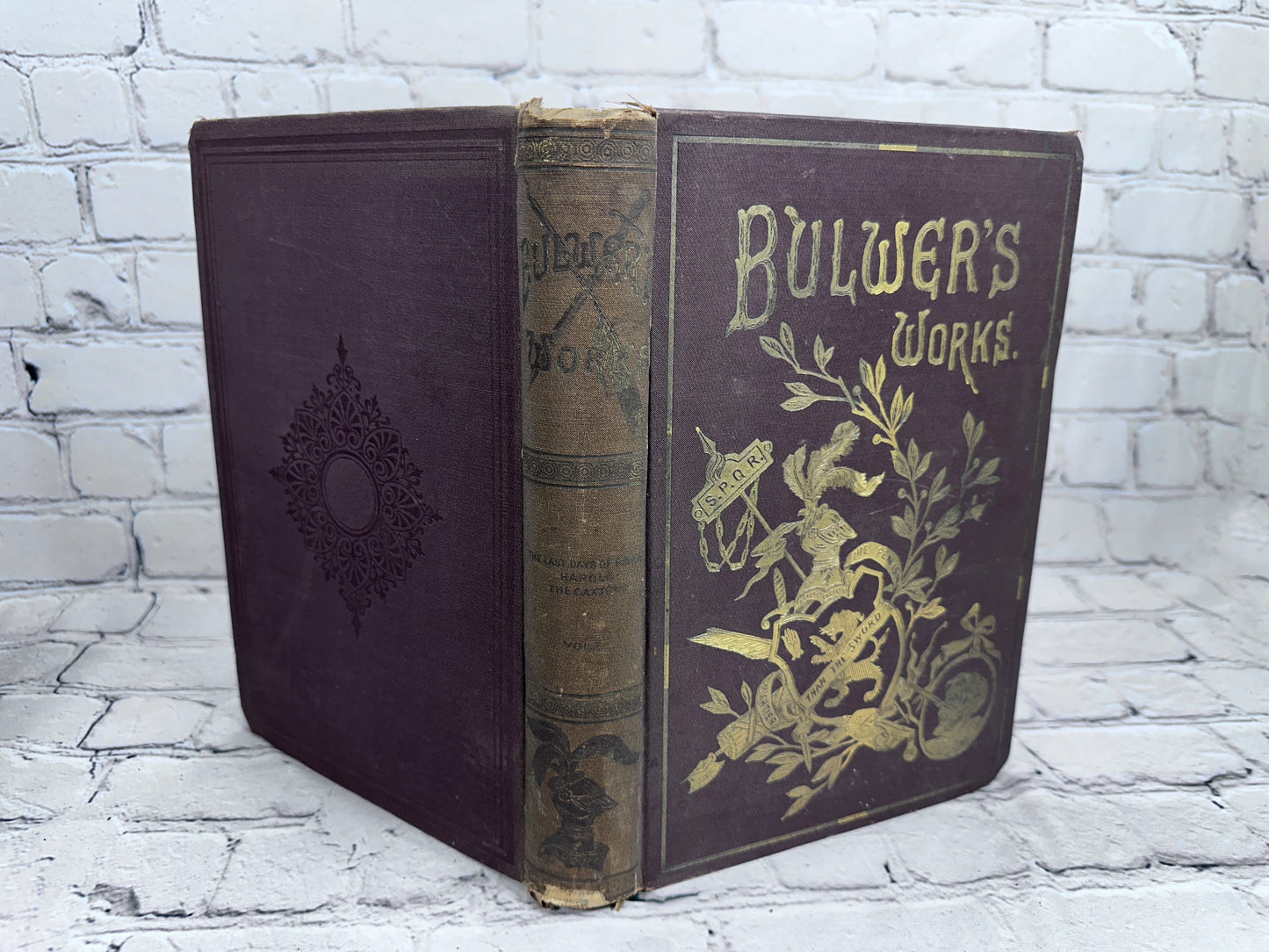 Bulwer's Works [Complete 9 Volume Set · Edward Bulwer Lytton · Circa 1800s]