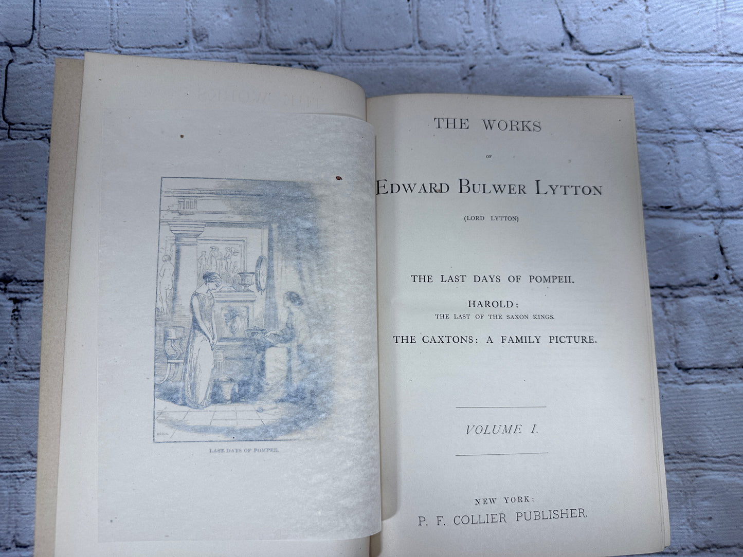 Bulwer's Works [Complete 9 Volume Set · Edward Bulwer Lytton · Circa 1800s]