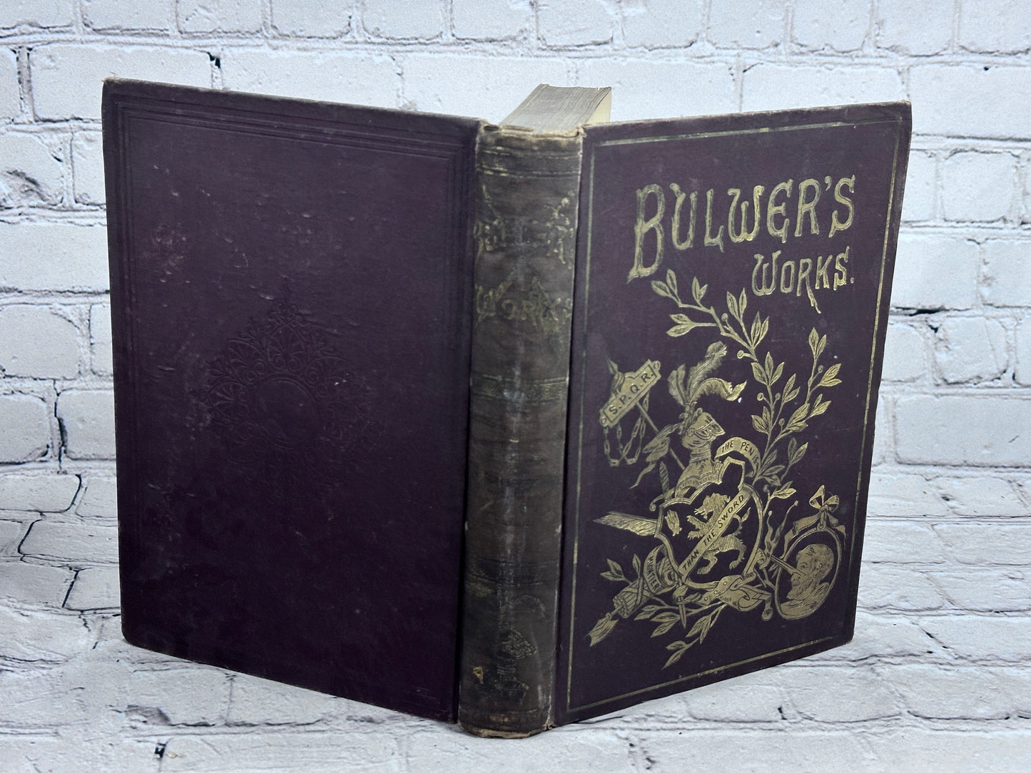 Bulwer's Works [Complete 9 Volume Set · Edward Bulwer Lytton · Circa 1800s]