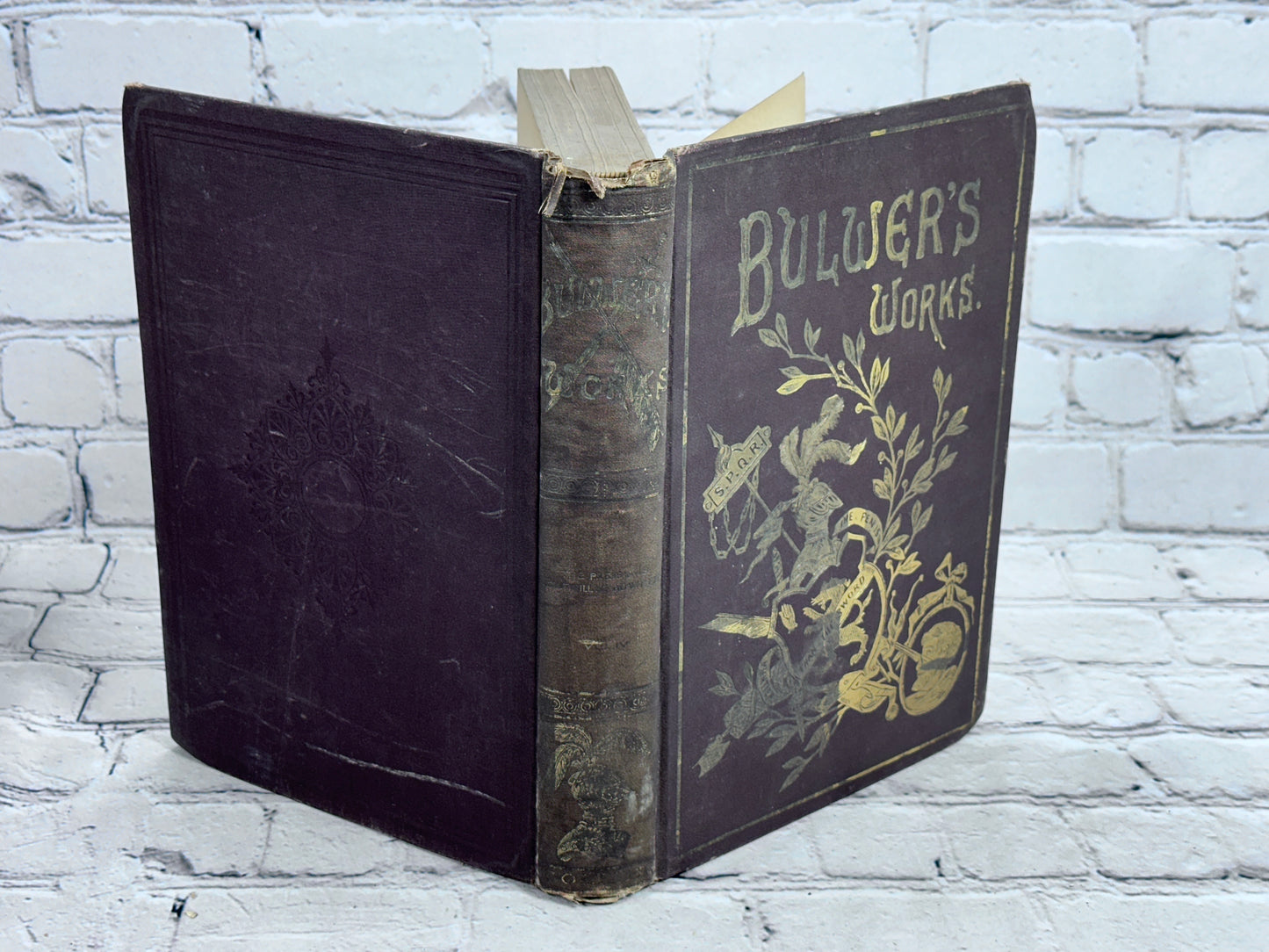 Bulwer's Works [Complete 9 Volume Set · Edward Bulwer Lytton · Circa 1800s]