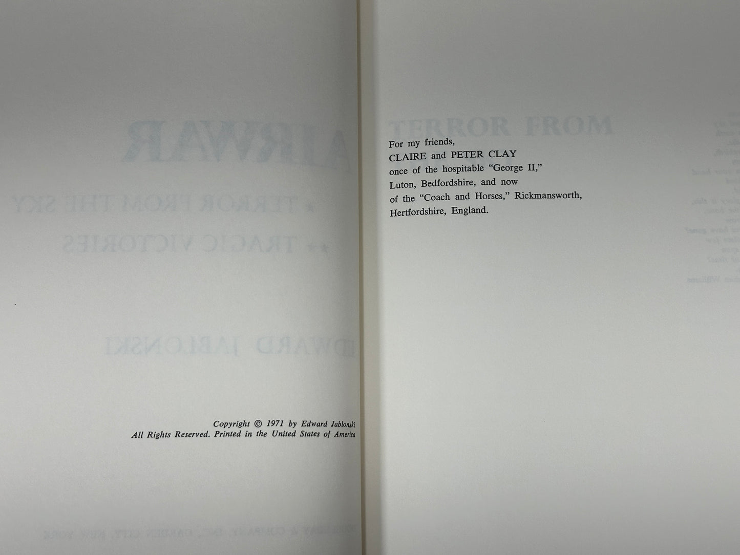 Airwar by Edward Jablonski [BCE · Volumes 1 & 2 · 1971]