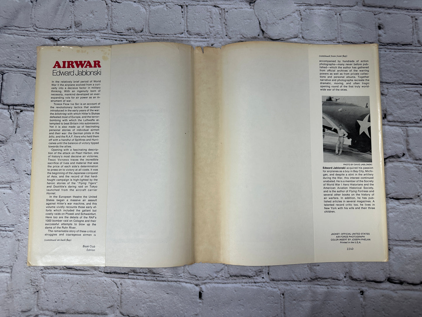 Airwar by Edward Jablonski [BCE · Volumes 1 & 2 · 1971]