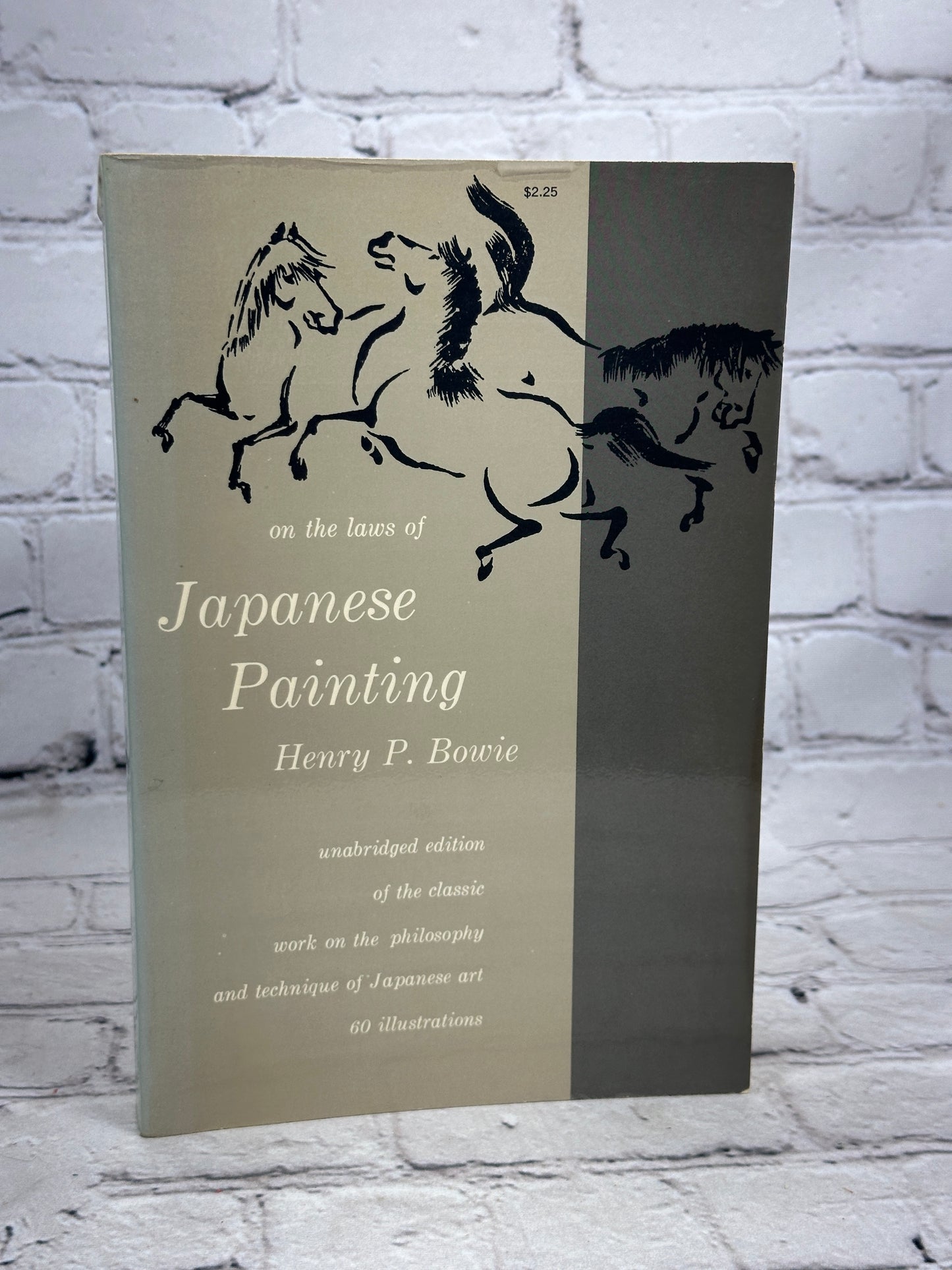 On The Laws of Japanese Painting by Henry P. Bowie [1952]