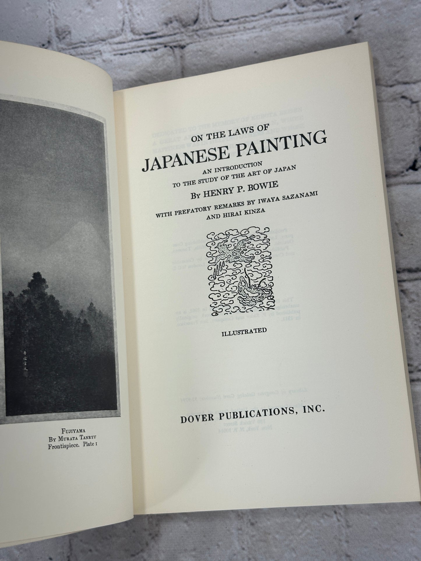 On The Laws of Japanese Painting by Henry P. Bowie [1952]