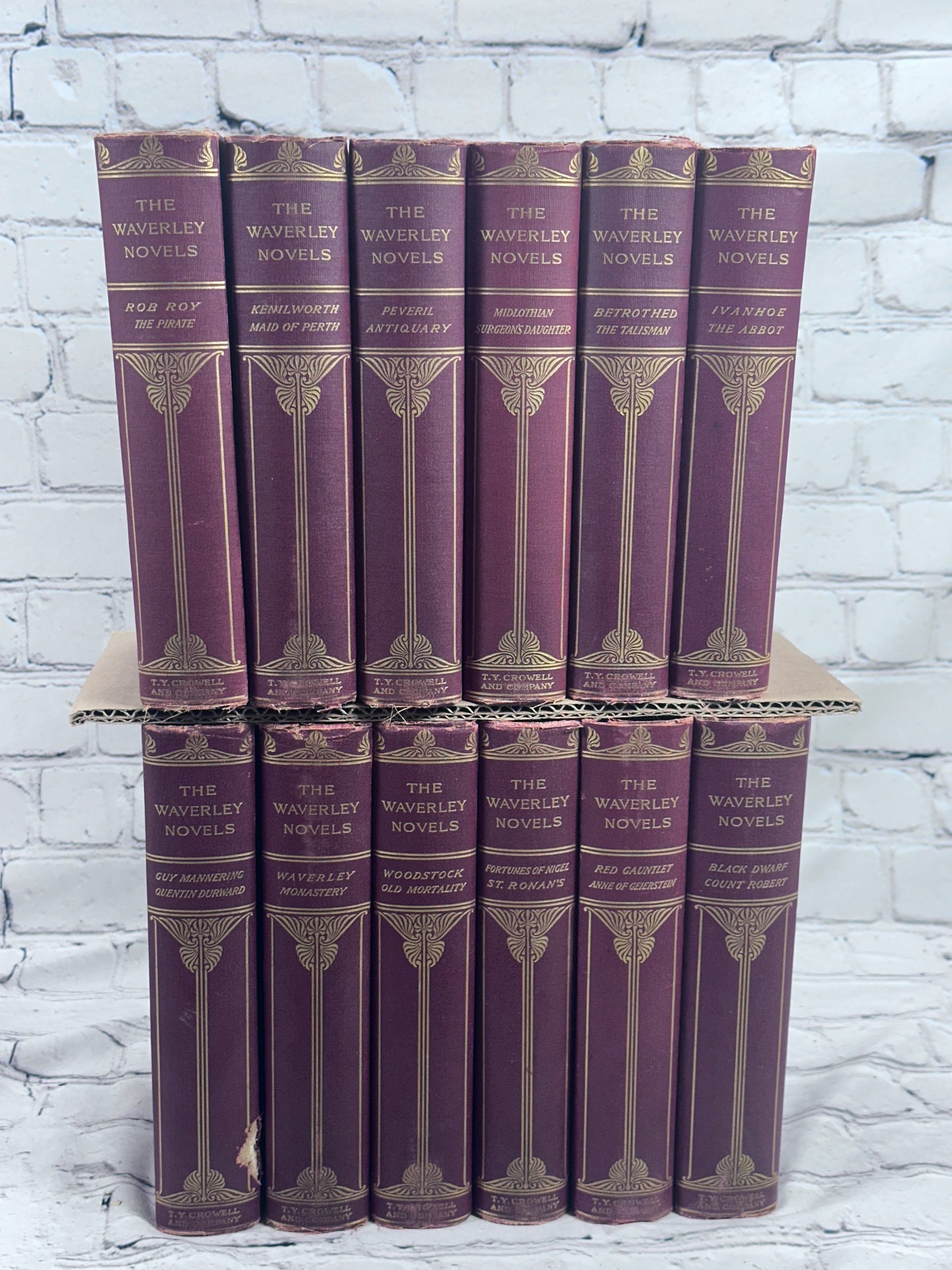 The Waverley Novels [Complete 12 Vol. Set · T. Y. Crowell]