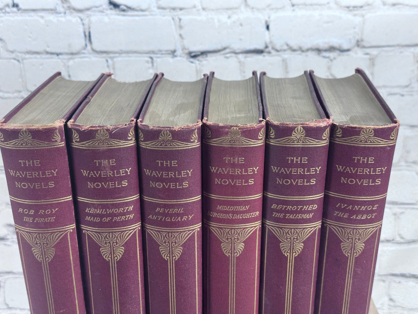 The Waverley Novels [Complete 12 Vol. Set · T. Y. Crowell]