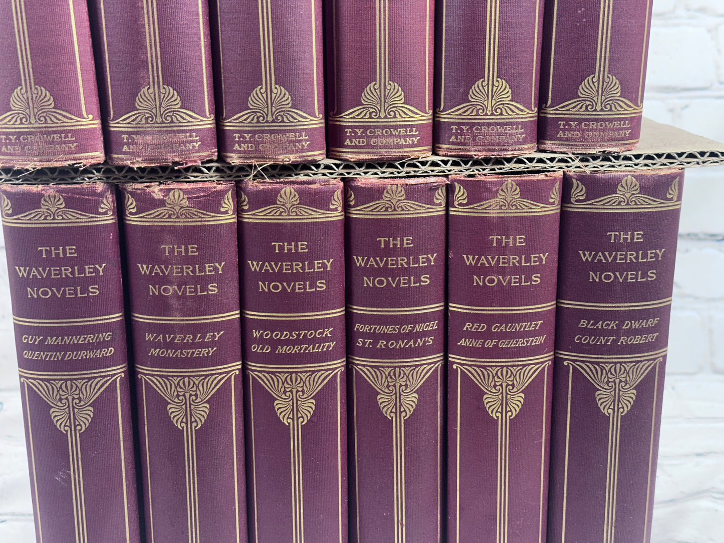 The Waverley Novels [Complete 12 Vol. Set · T. Y. Crowell]