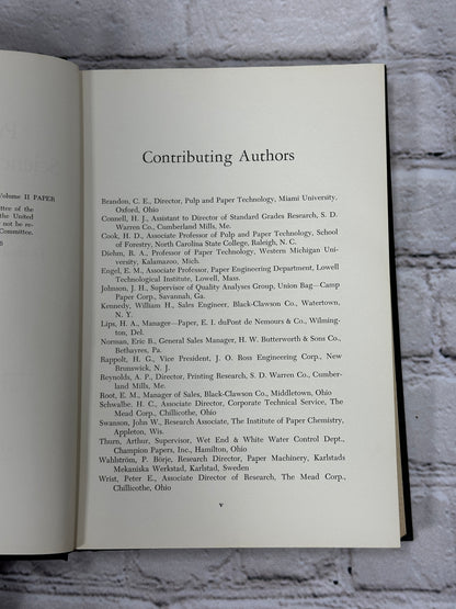 Pulp and Paper Science and Technology [Vol ll · 1962]